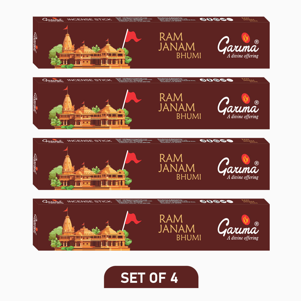 Ram Janam Bhumi Incense Sticks – Set of 4