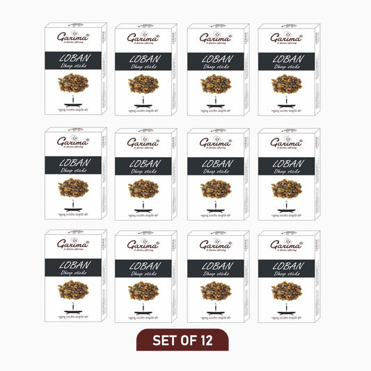 Loban Dry Dhoop Sticks – Set of 12
