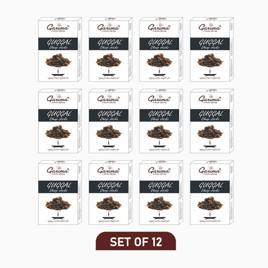 Guggal Dry Dhoop Sticks – Set of 12