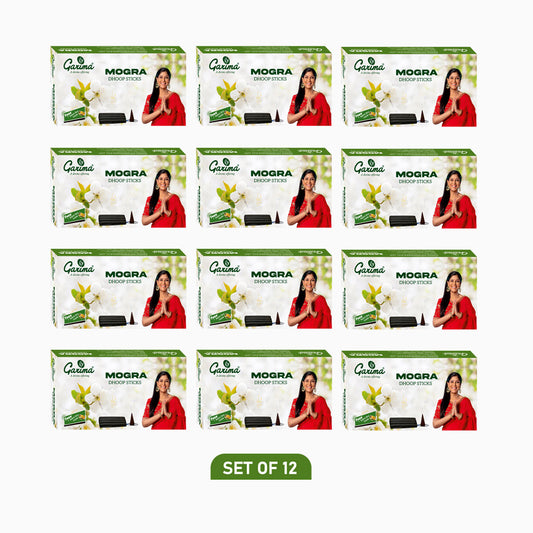 Mogra Wet Dhoop Sticks – Set of 12