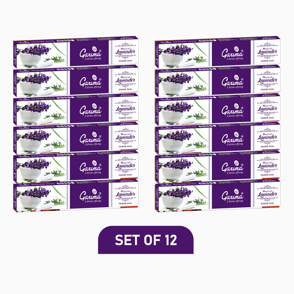 Magical Lavender Incense Sticks – Set of 12