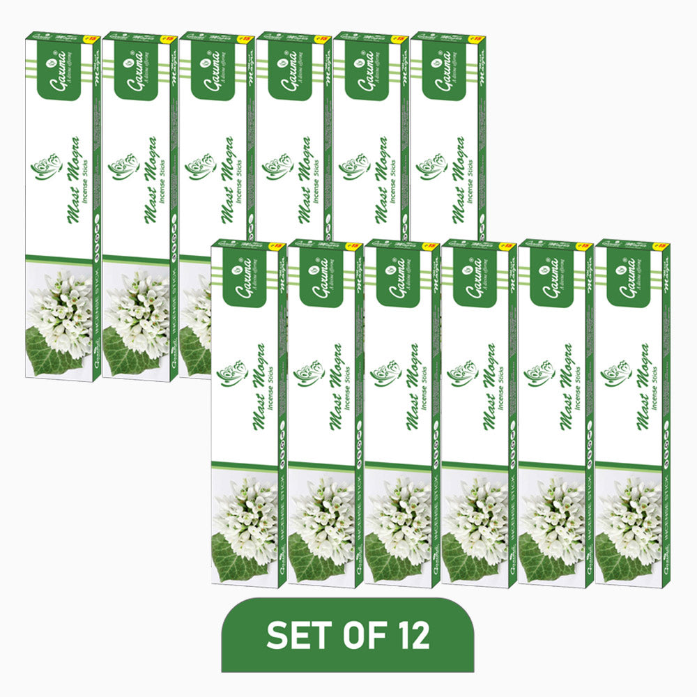 Mast Mogra Incense Sticks – Set of 12