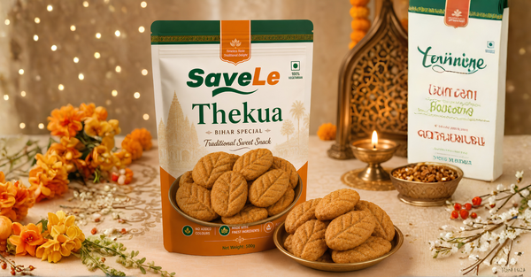 SaveLe Thekua: Authentic Bihar Special Traditional Sweet Snack