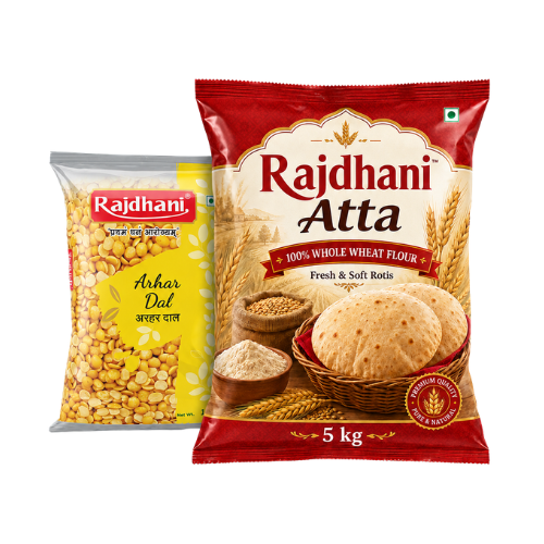 Atta| Rice| Dal