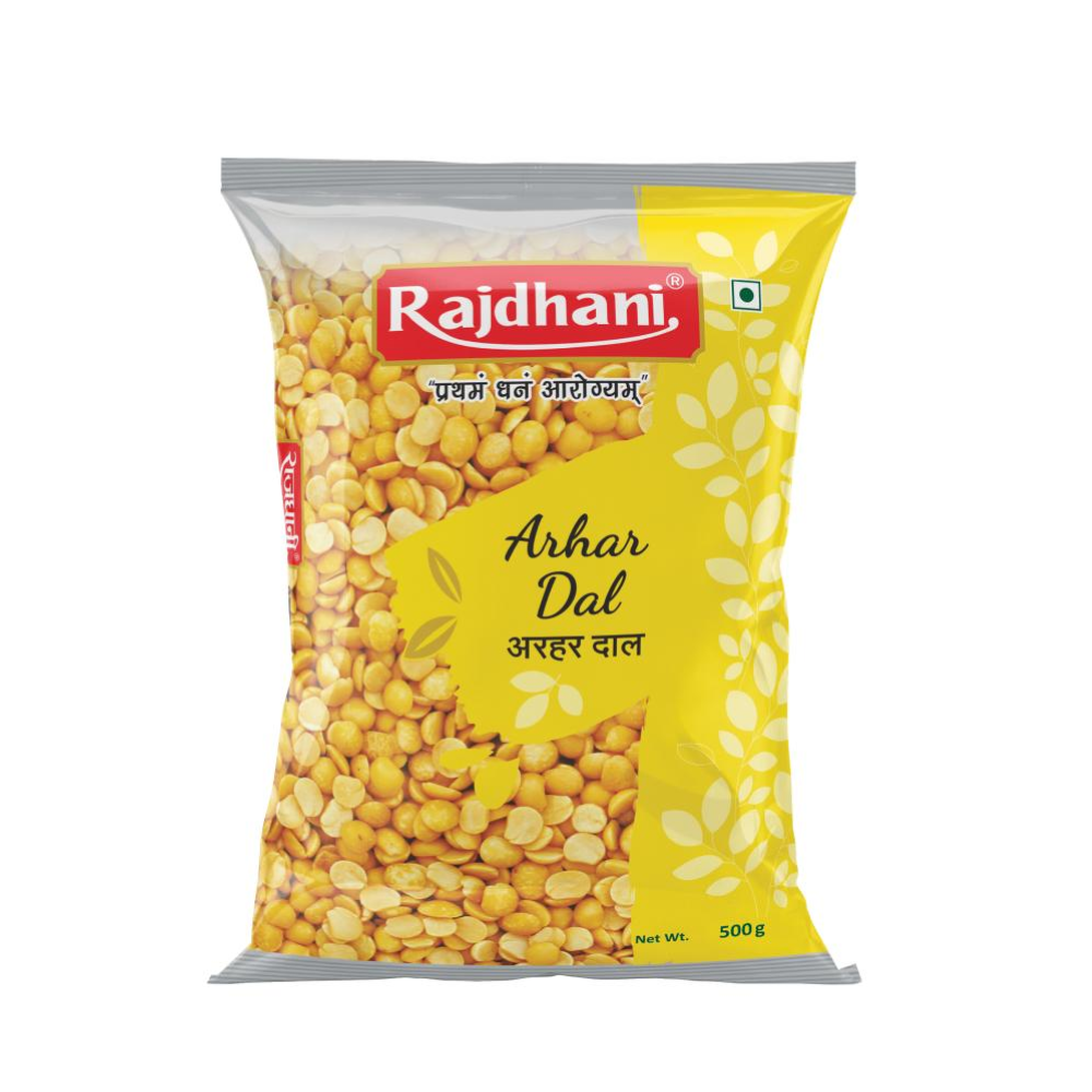 Organic Rajdhani Arhar Dal 500g