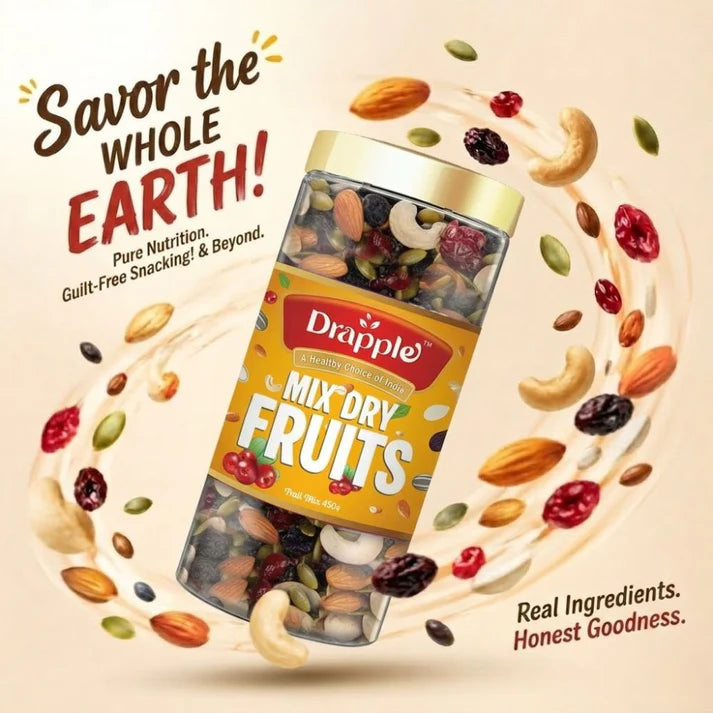 Drapple Premium Mix Dry Fruits – 450g