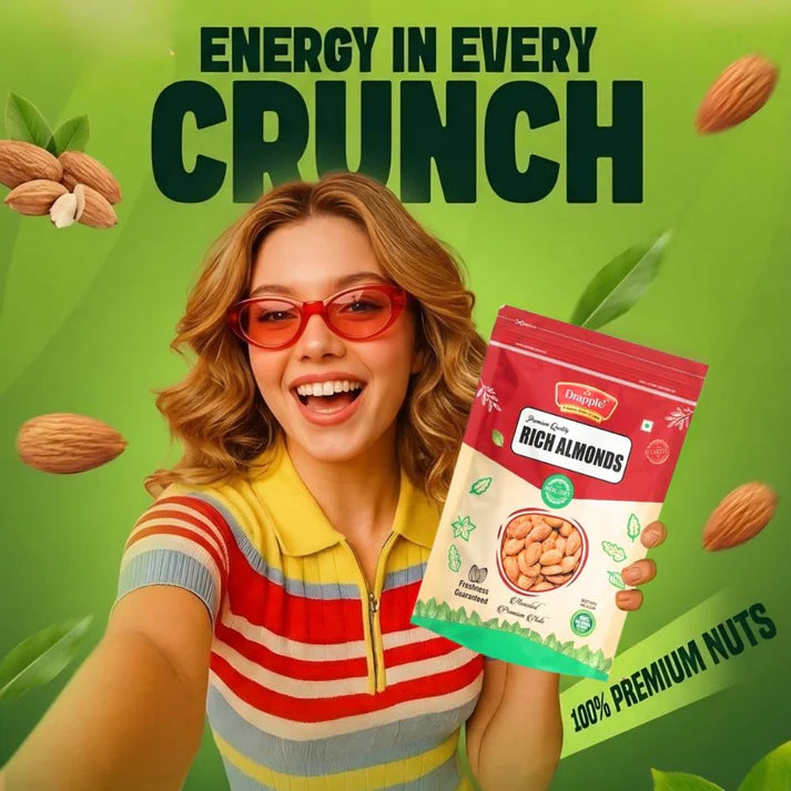 Drapple Premium Pistachios – Healthy Crunchy Pistachio Nuts (300g Jar)