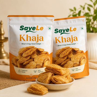 SaveLe Khaja – Bihar’s Crispy Sweet Delight