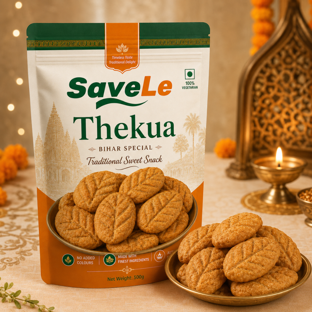 SaveLe Thekua – Bihar Special Traditional Sweet Snack 500g