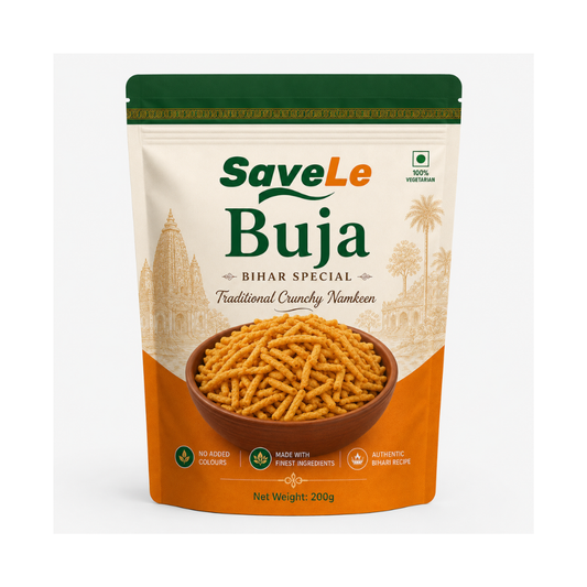 SaveLe Buja – Bihar Special Traditional Crunchy Namkeen 200g