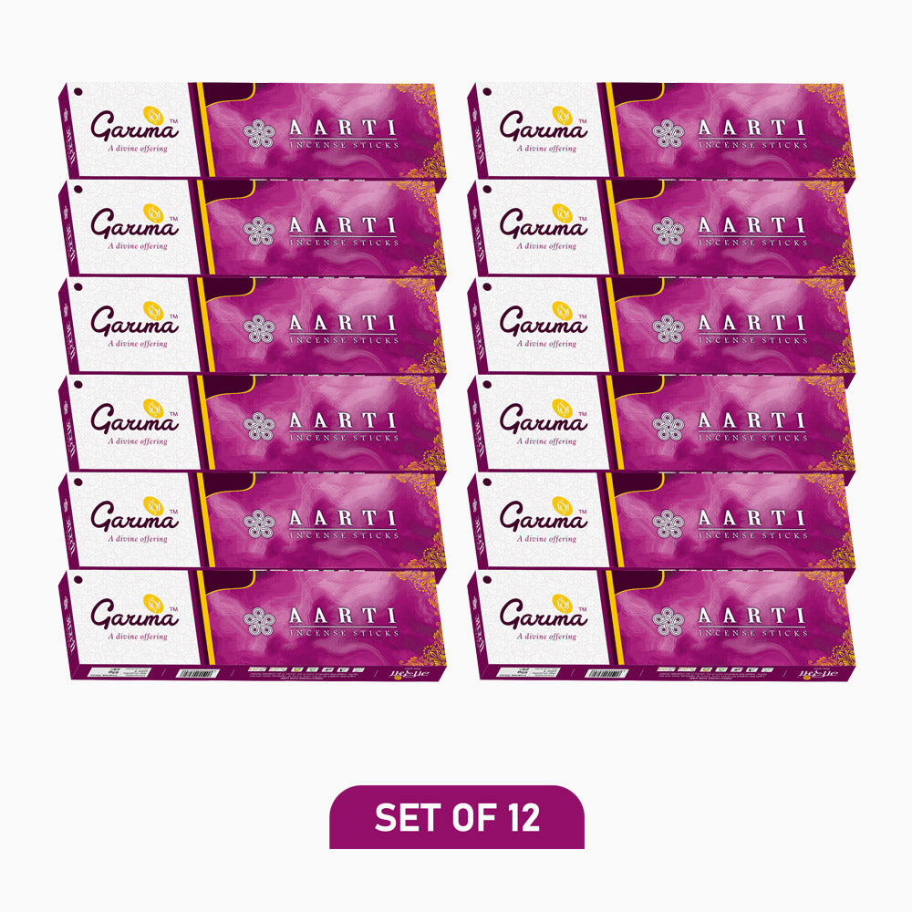 Aarti Incense Sticks – Set of 12