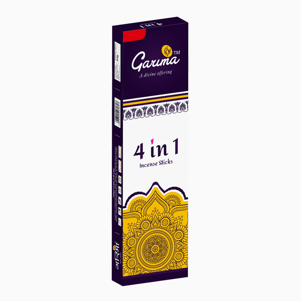 4 in 1 Incense Sticks 50 Gm – Set of 12