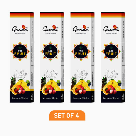 Mix Fruit Incense Sticks 100 Gm – Set of 4