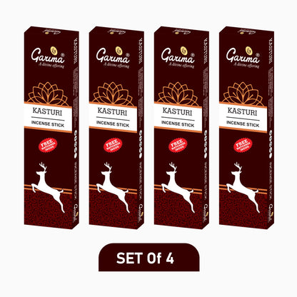 Kasturi Incense Sticks – Set of 4