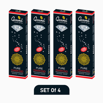 Pure Diamond Incense Sticks – Set of 4