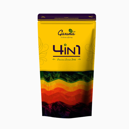 4 in 1 Premium Incense Sticks Zipper Pouch – Set of 4