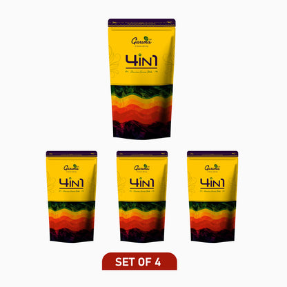 4 in 1 Premium Incense Sticks Zipper Pouch – Set of 4