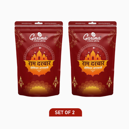 Ram Darbar Premium Incense Sticks – Set of 2