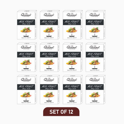 Mix Fruit Dry Dhoop Sticks – Set of 12