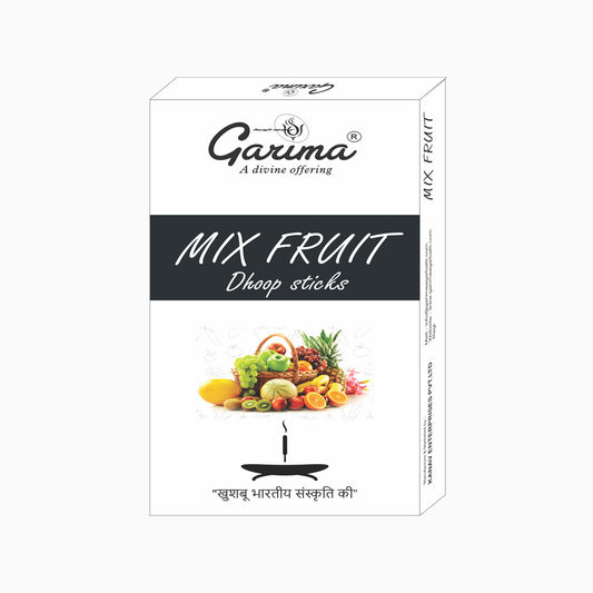 Mix Fruit Dry Dhoop Sticks – Set of 12