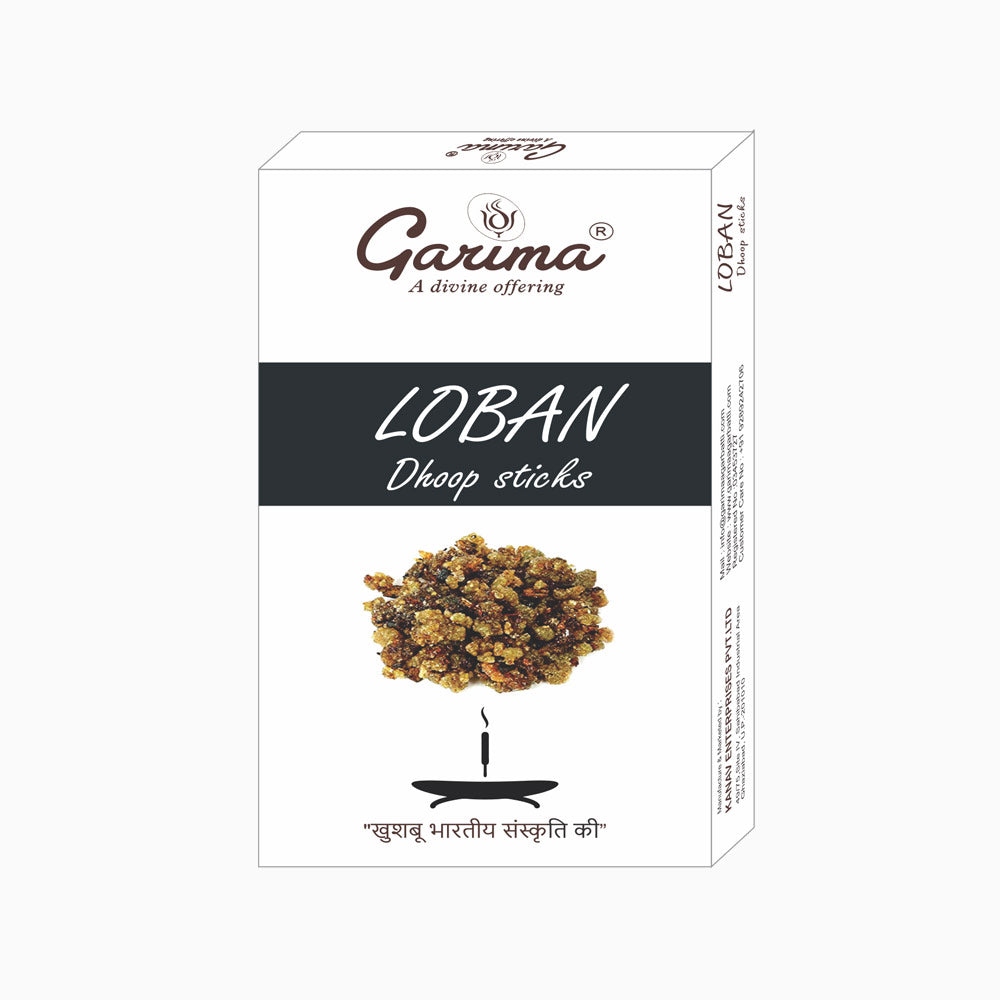 Loban Dry Dhoop Sticks – Set of 12