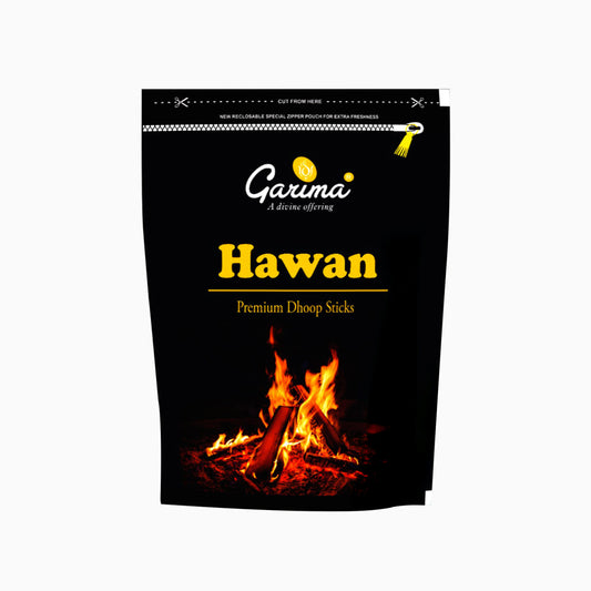 Hawan Premium Dhoop Sticks Zipper Pouch – Set of 6