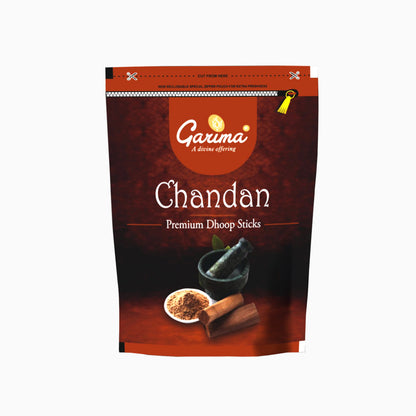 Chandan Premium Dhoop Sticks Zipper Pouch – Set of 6