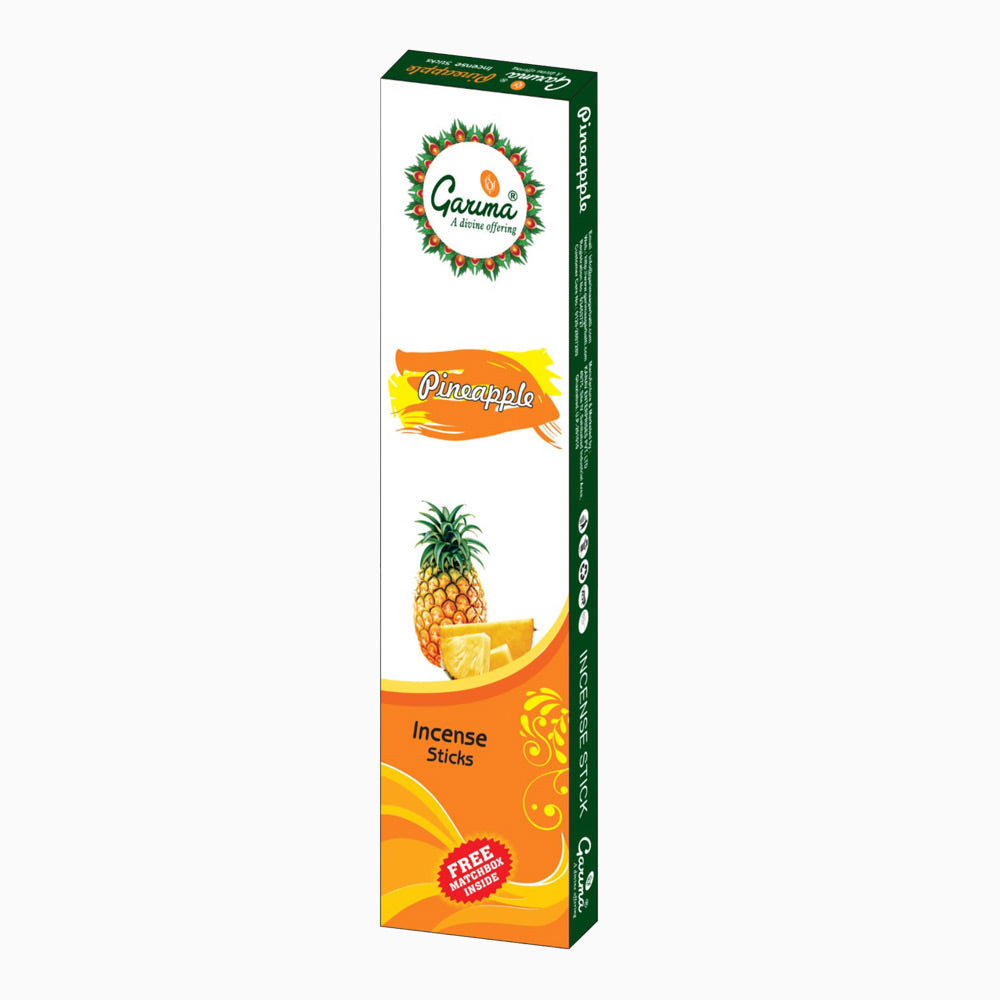 Pineapple Incense Sticks – Set of 12