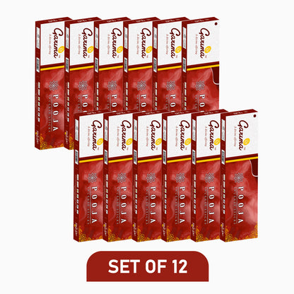 Pooja Incense Sticks – Set of 12