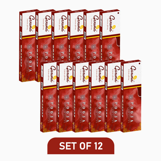 Pooja Incense Sticks – Set of 12
