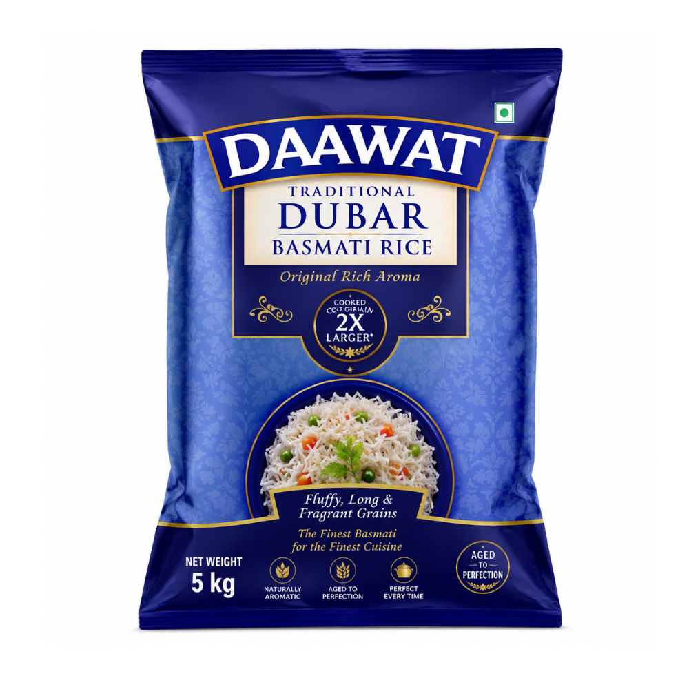 Daawat Traditional Dubar Basmati Rice – 5 kg