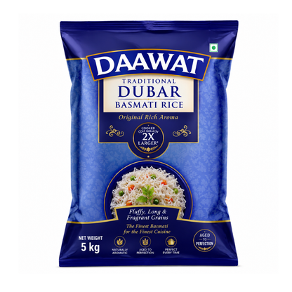 Daawat Traditional Dubar Basmati Rice – 5 kg