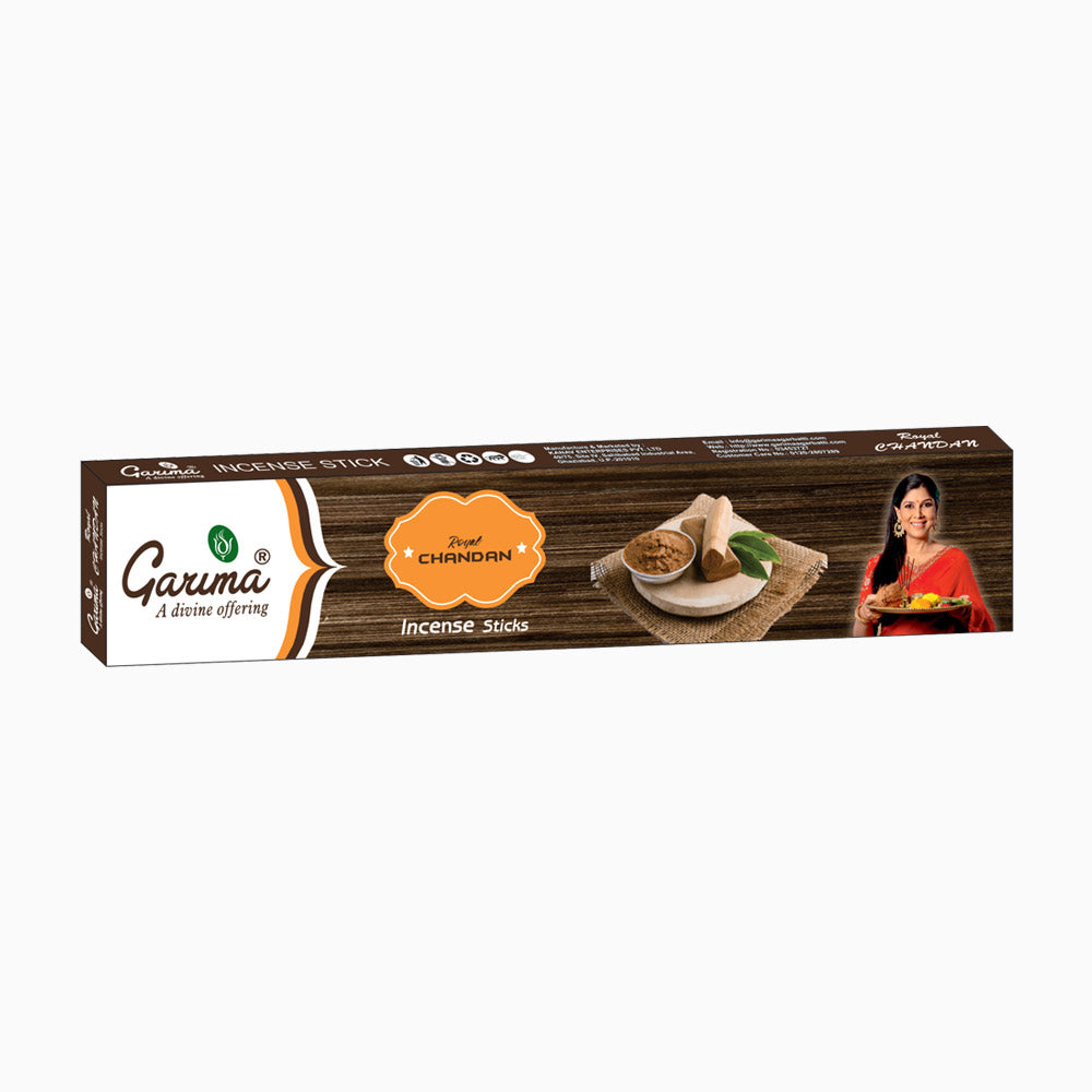 Royal Chandan Incense Sticks – Set of 4