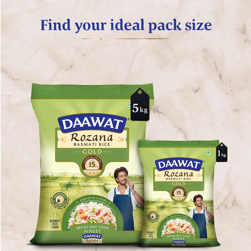 Gold Basmati Rice – Premium Long Grain Basmati | 5 kg
