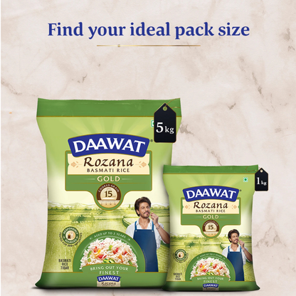 Gold Basmati Rice – Premium Long Grain Basmati | 5 kg