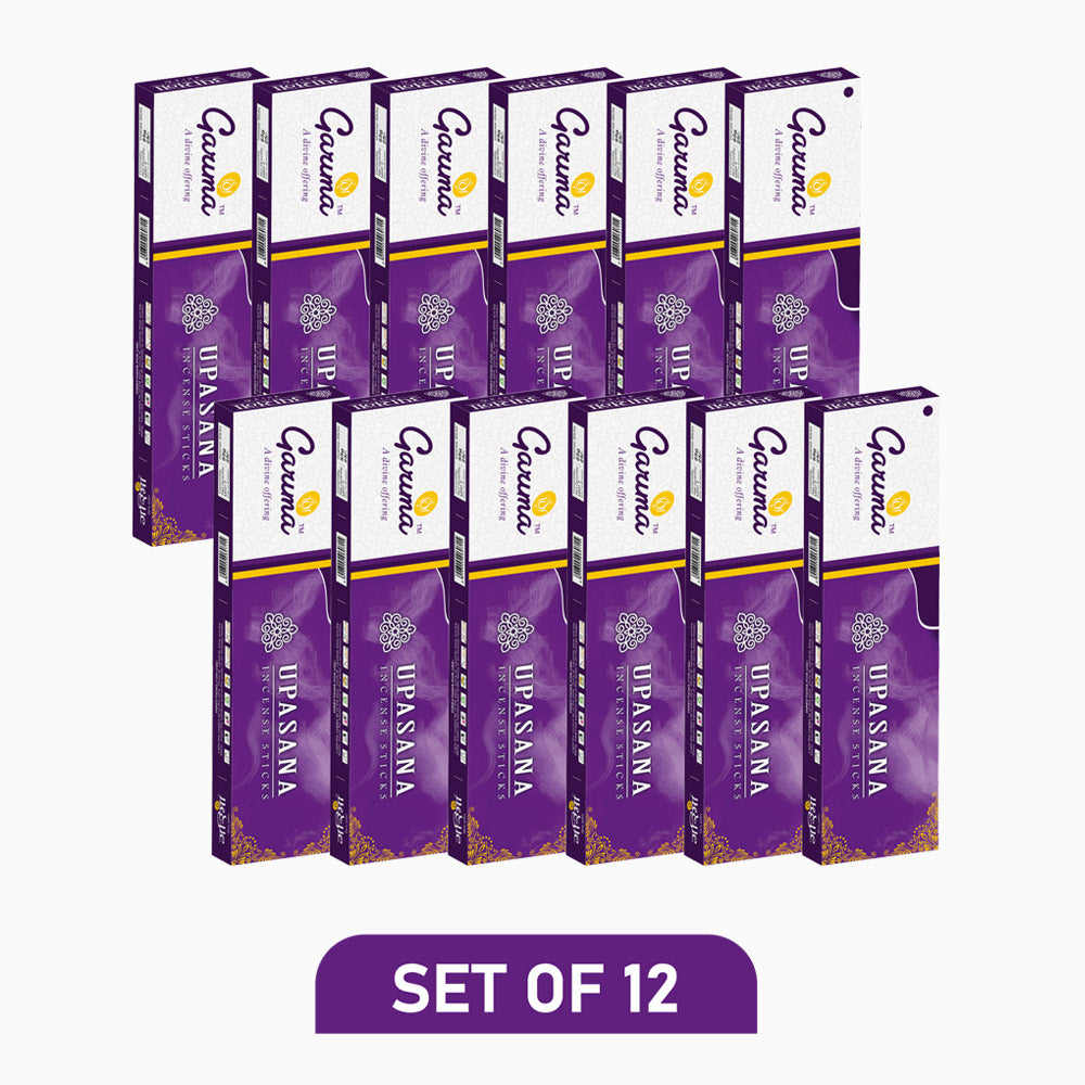 Upasana Incense Sticks – Set of 12